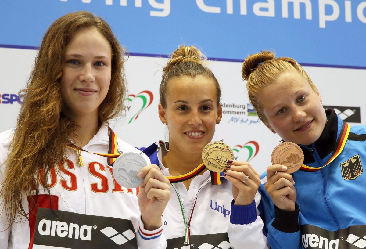 Galleria foto 'Fantastica Tania Cagnotto: è oro nei tuffi ai Mondiali di Kazan' - foto 8