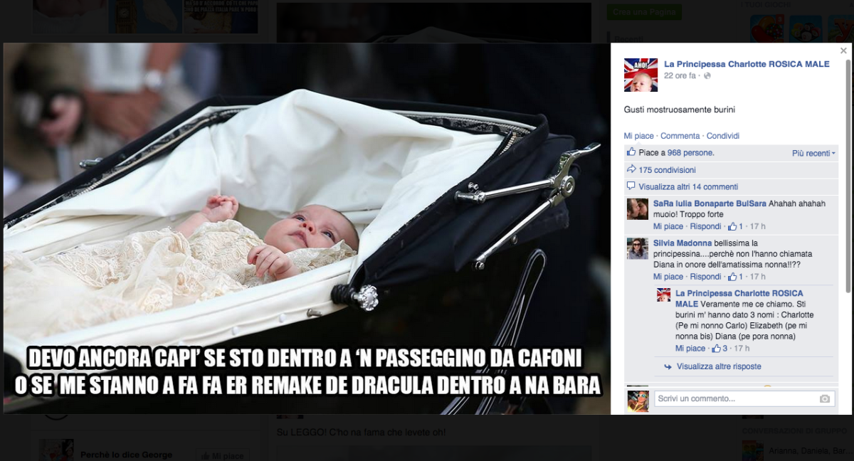 Galleria foto 'Dopo George anche Charlotte è “Regina” su Facebook' - foto 13