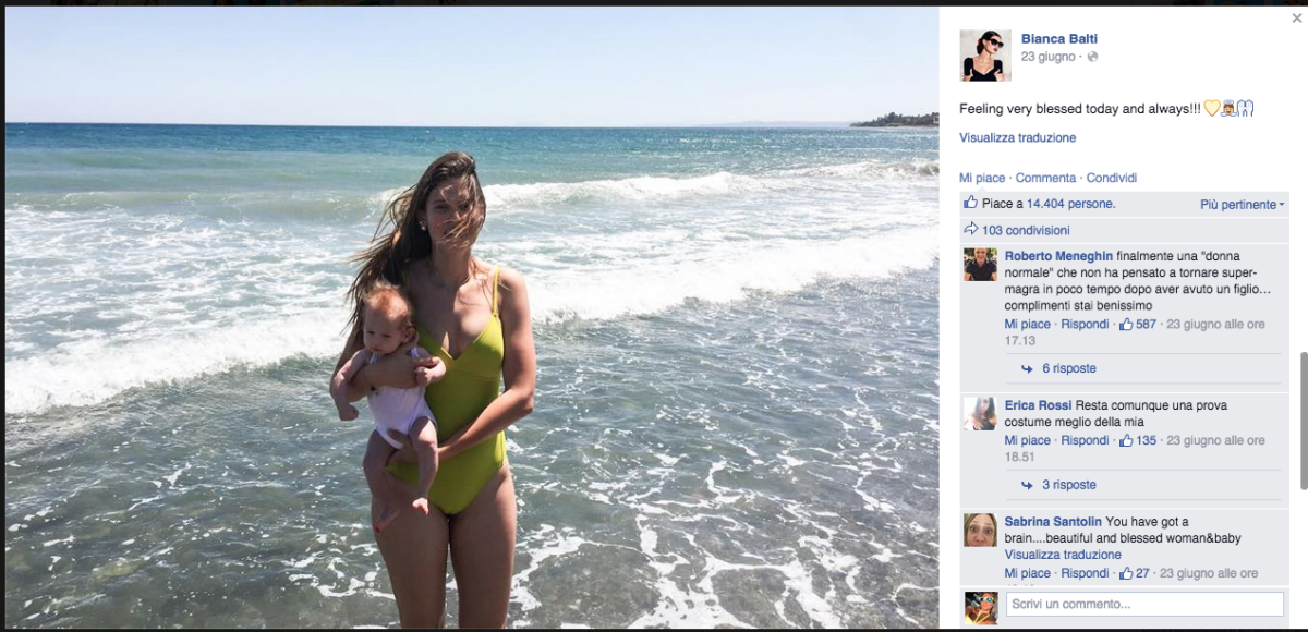 Galleria foto 'Bianca Balti: “Sono fiera del mio corpo”' - foto 5