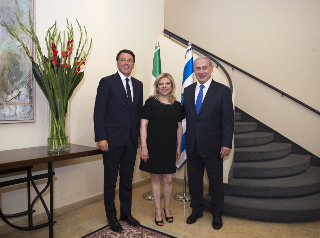 Renzi: Israele e Palestina, due Stati, due popoli