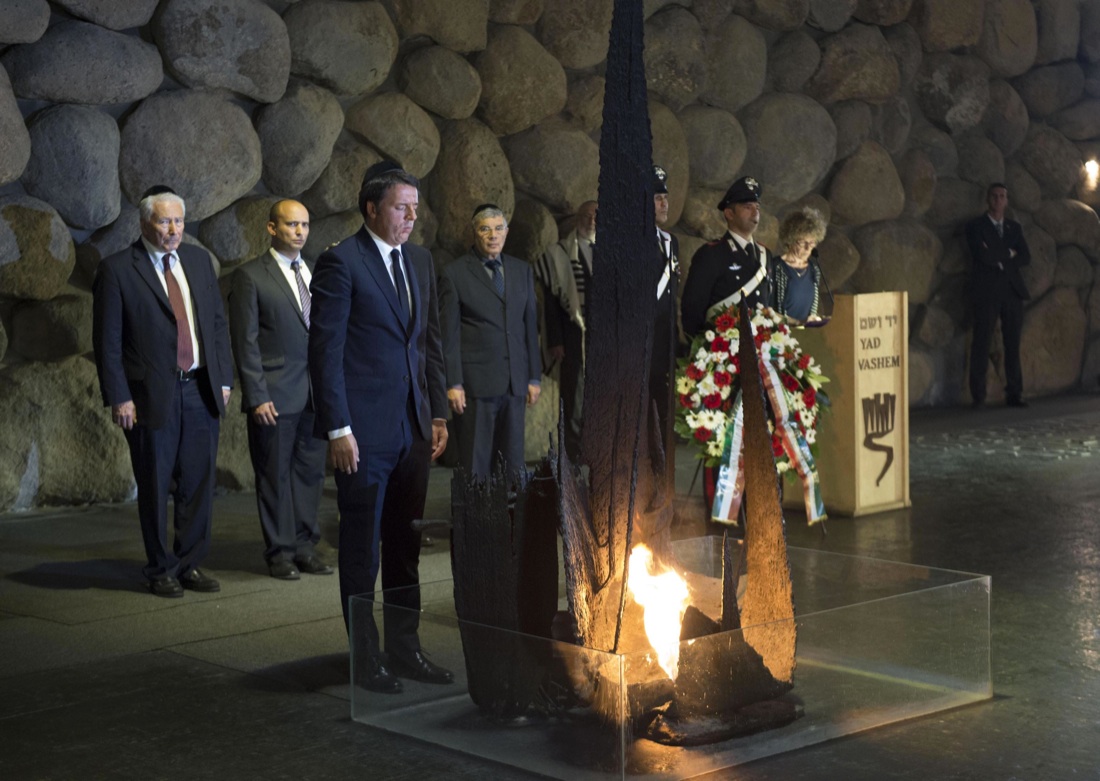 Renzi: Israele e Palestina, due Stati, due popoli