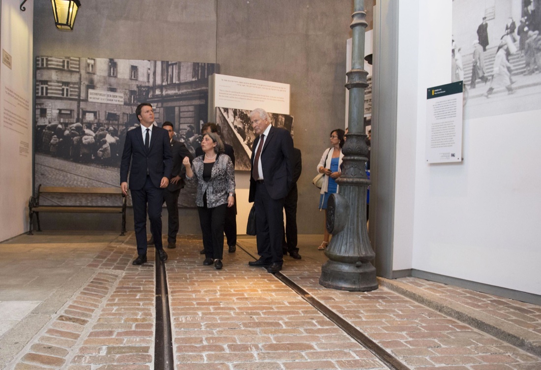 Renzi: Israele e Palestina, due Stati, due popoli