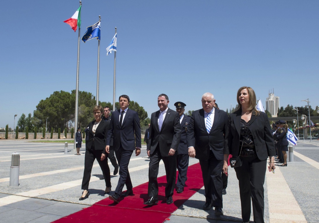 Renzi: Israele e Palestina, due Stati, due popoli