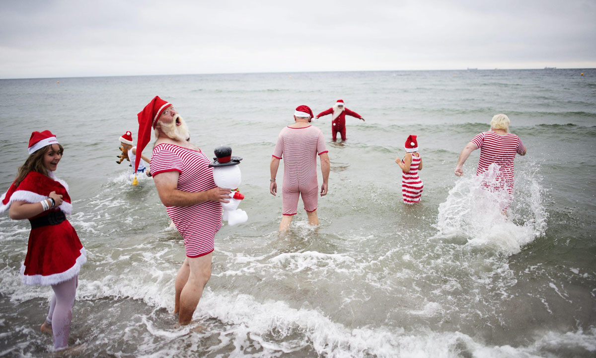 Babbi Natale a congresso a Copenaghen