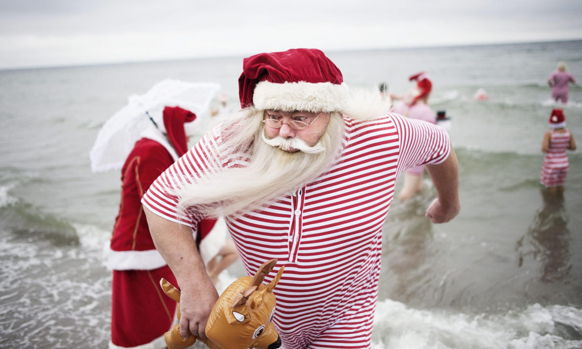 Babbi Natale a congresso a Copenaghen