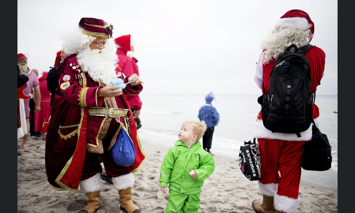 Babbi Natale a congresso a Copenaghen