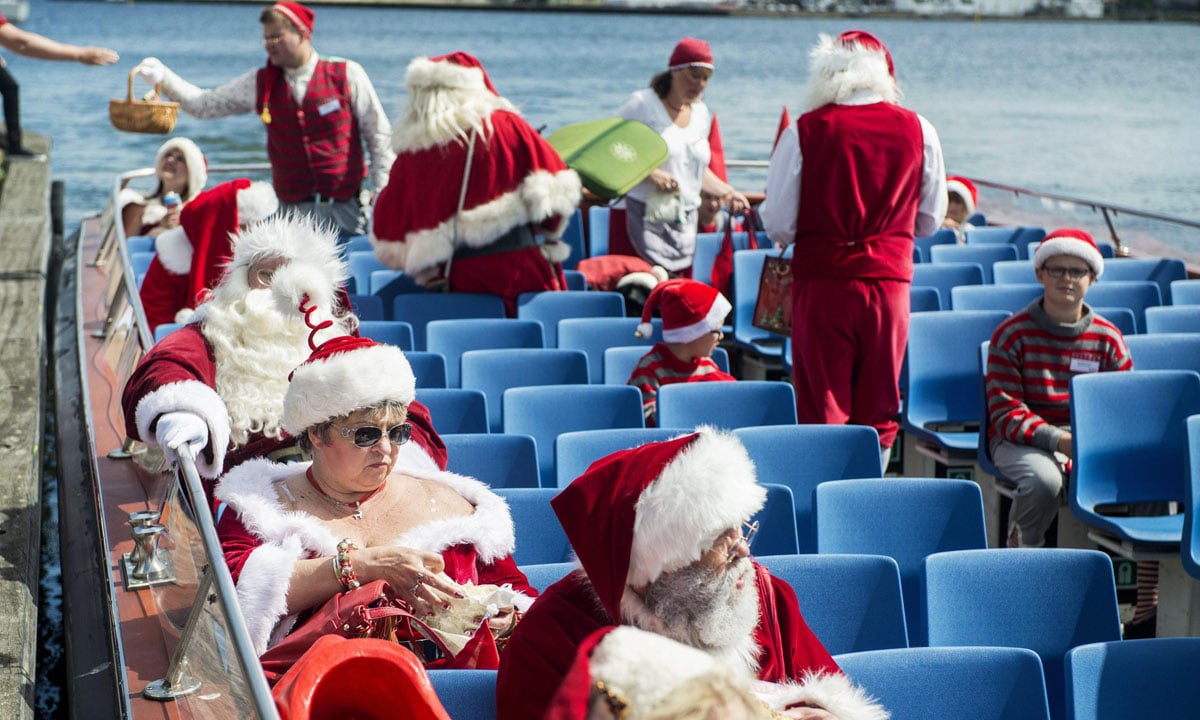 Babbi Natale a congresso a Copenaghen