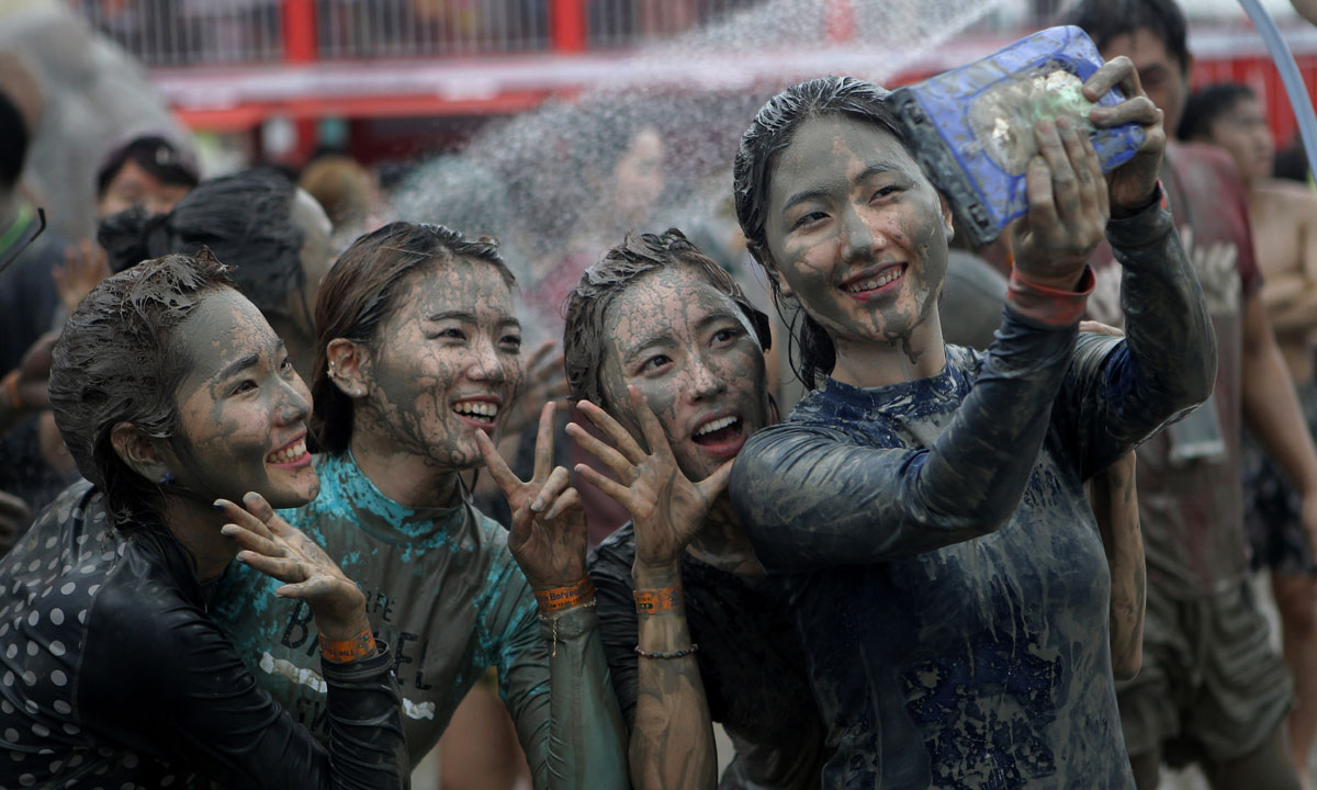 Il Festival del fango in Corea del Sud