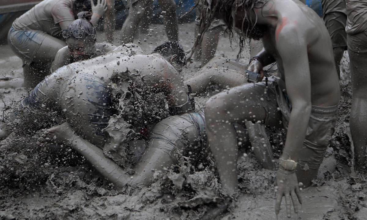 Il Festival del fango in Corea del Sud