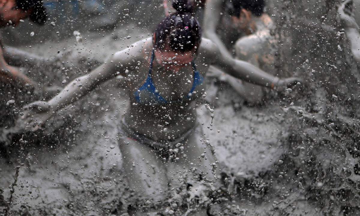 Il Festival del fango in Corea del Sud