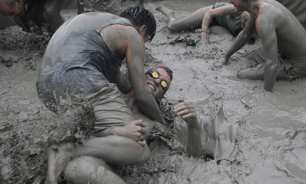 Il Festival del fango in Corea del Sud