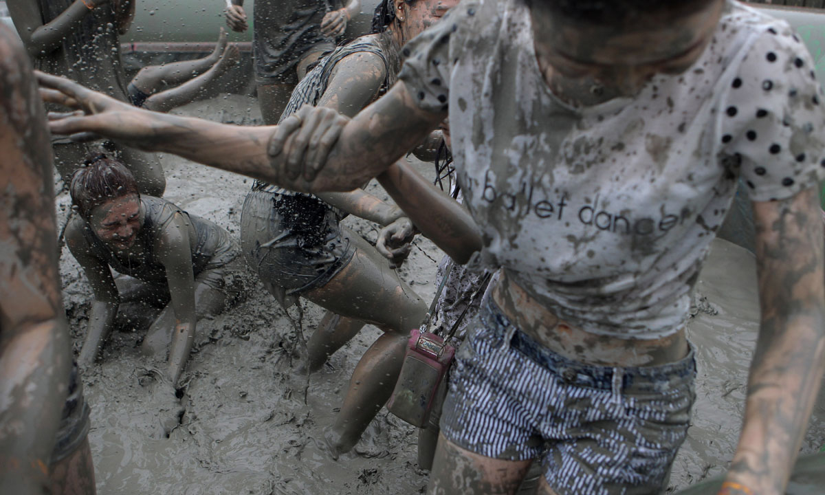 Il Festival del fango in Corea del Sud