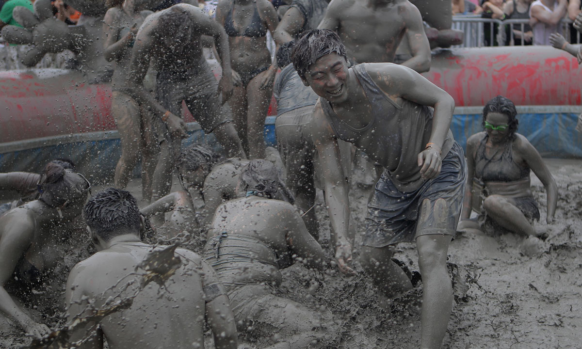 Il Festival del fango in Corea del Sud