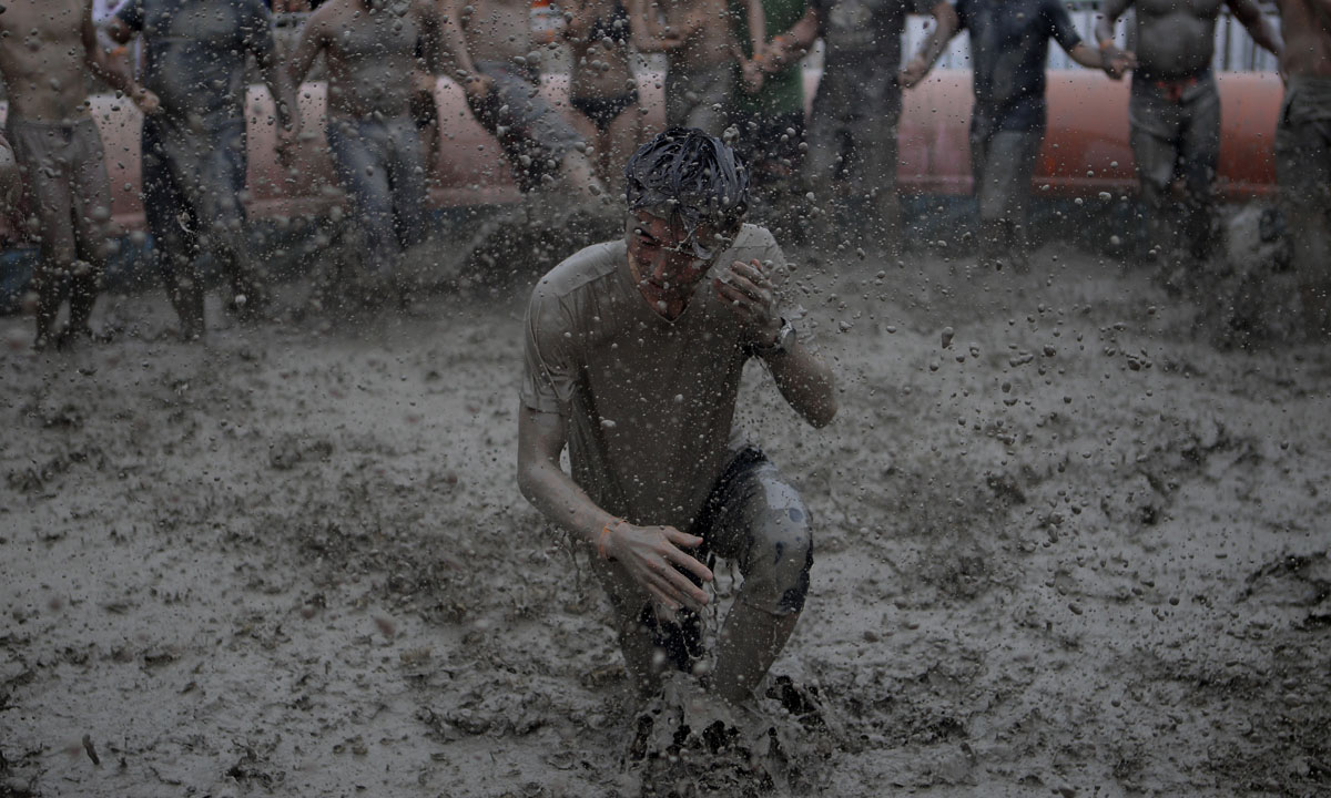 Il Festival del fango in Corea del Sud