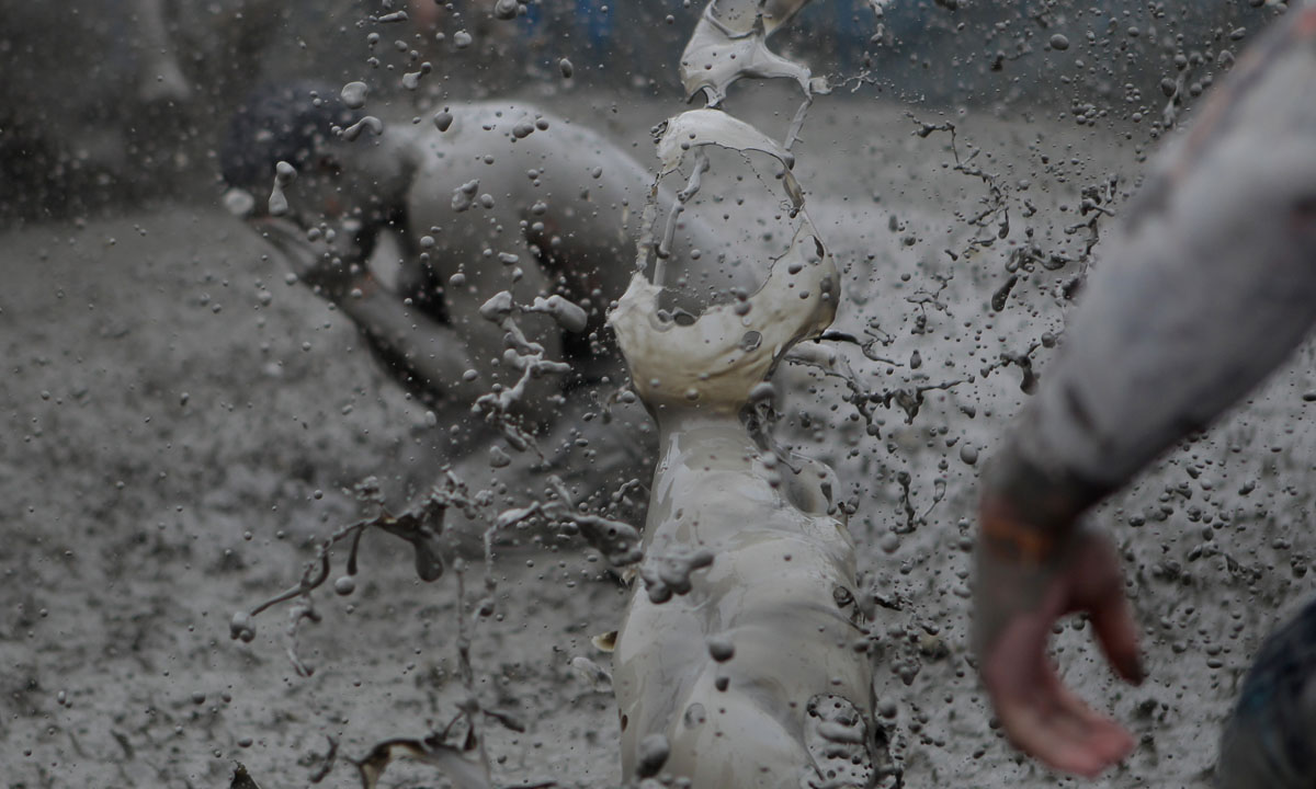 Il Festival del fango in Corea del Sud