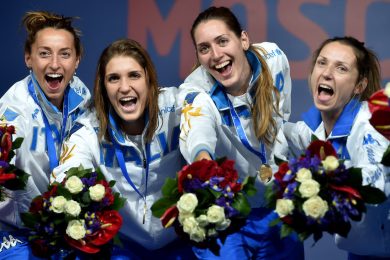 Mondiali di scherma: doppio oro da sogno nel fioretto