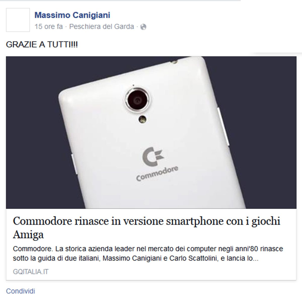 Galleria foto 'Vi spiego perché lo smartphone Commodore non può funzionare' - foto 11
