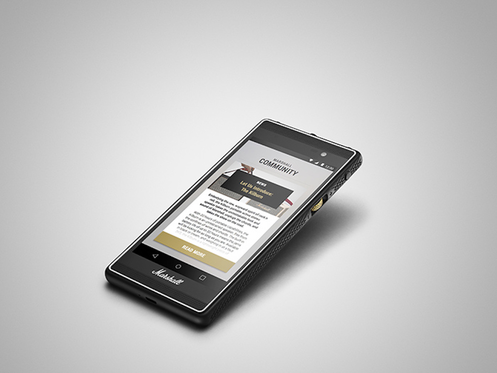 Marshall London: lo smartphone che le suona a tutti