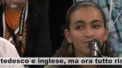 Merkel fa piangere la bambina palestinese
