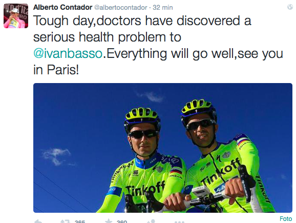 Basso lascia l’ospedale: “Torno a casa sereno” Basso lascia l’ospedale: “Torno a casa sereno”