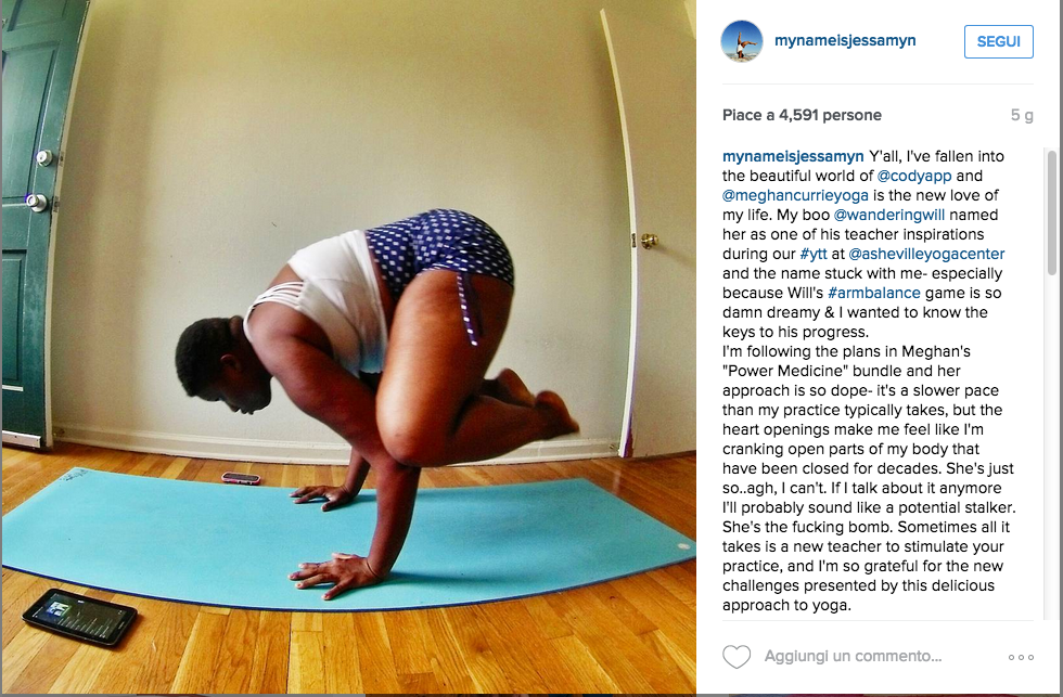 Insegnante di Yoga XXL nuovo fenomeno del web Insegnante di Yoga XXL nuovo fenomeno del web