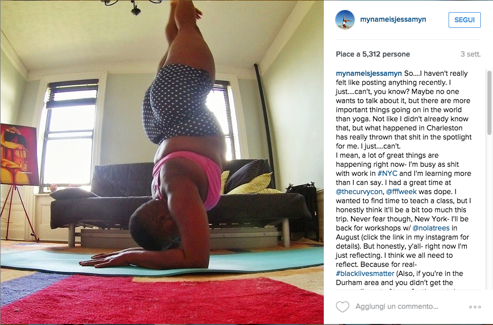 Insegnante di Yoga XXL nuovo fenomeno del web Insegnante di Yoga XXL nuovo fenomeno del web