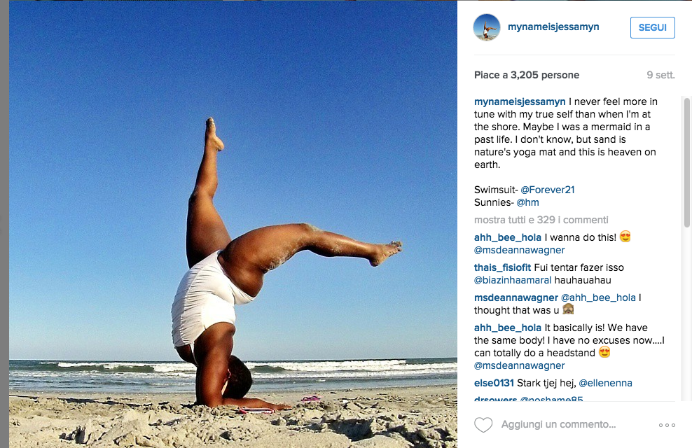 Insegnante di Yoga XXL nuovo fenomeno del web Insegnante di Yoga XXL nuovo fenomeno del web