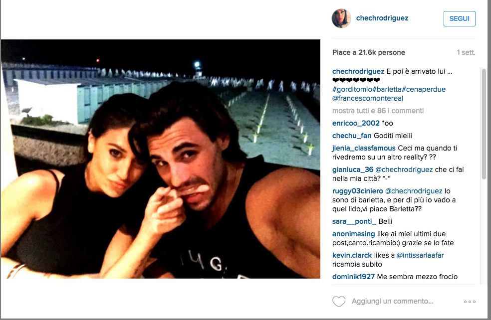 Cecilia Rodriguez e Francesco Monte pronti per le nozze?