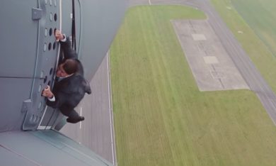 Tom Cruise si è appeso davvero all’aereo