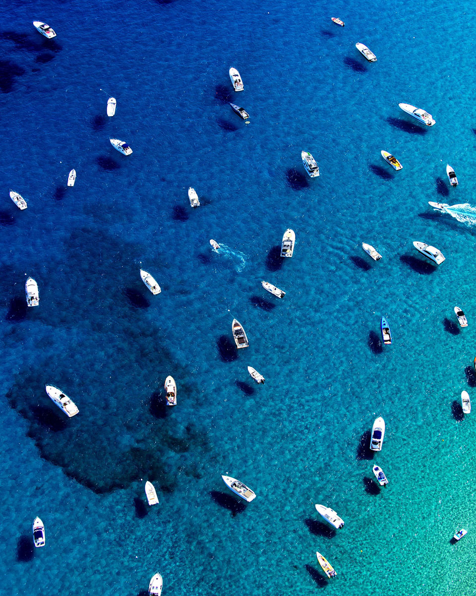 Saint-Tropez vista dall’alto
