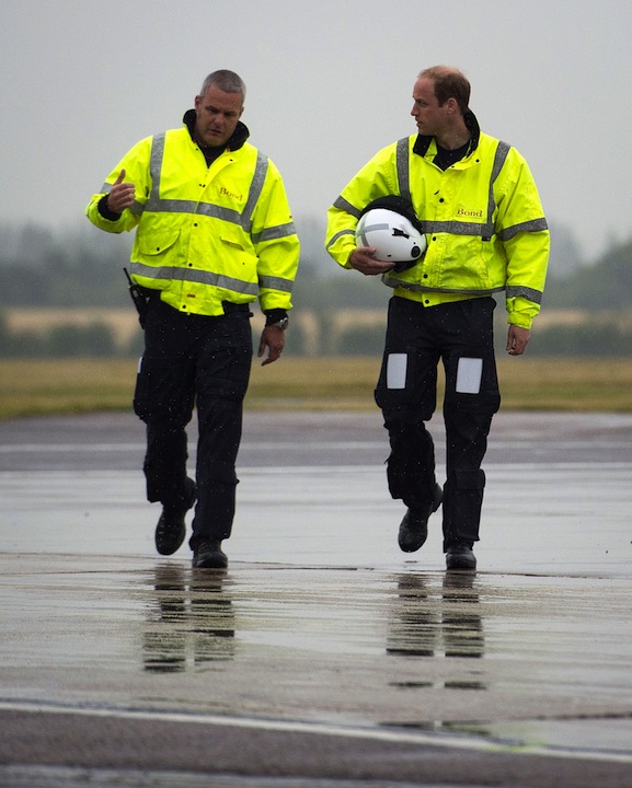 Principe William torna al lavoro sulle eliambulanze Principe William torna al lavoro sulle eliambulanze