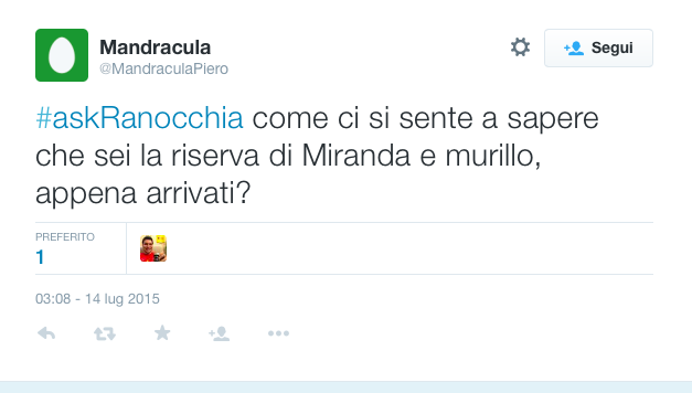 #AskRanocchia: l’ironia nerazzurra viaggia sui social