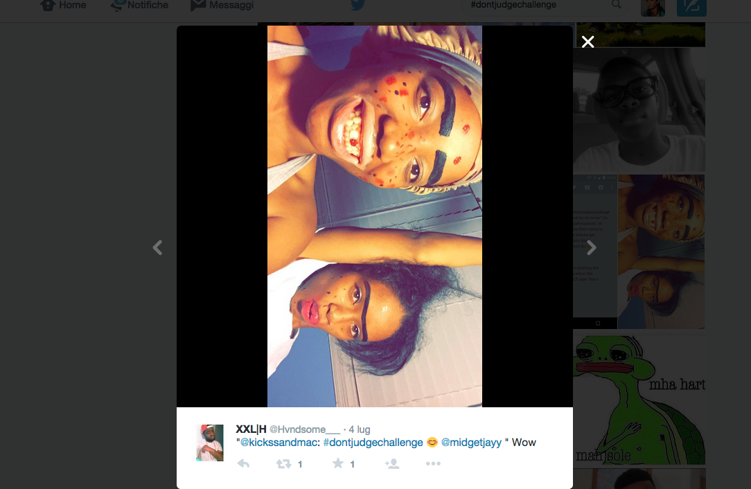 #dontjudgechallenge, la catena boomerang che “salva” solo i belli #dontjudgechallenge, la catena boomerang che “salva” solo i belli