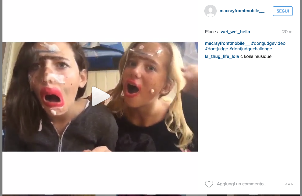 #dontjudgechallenge, la catena boomerang che “salva” solo i belli #dontjudgechallenge, la catena boomerang che “salva” solo i belli