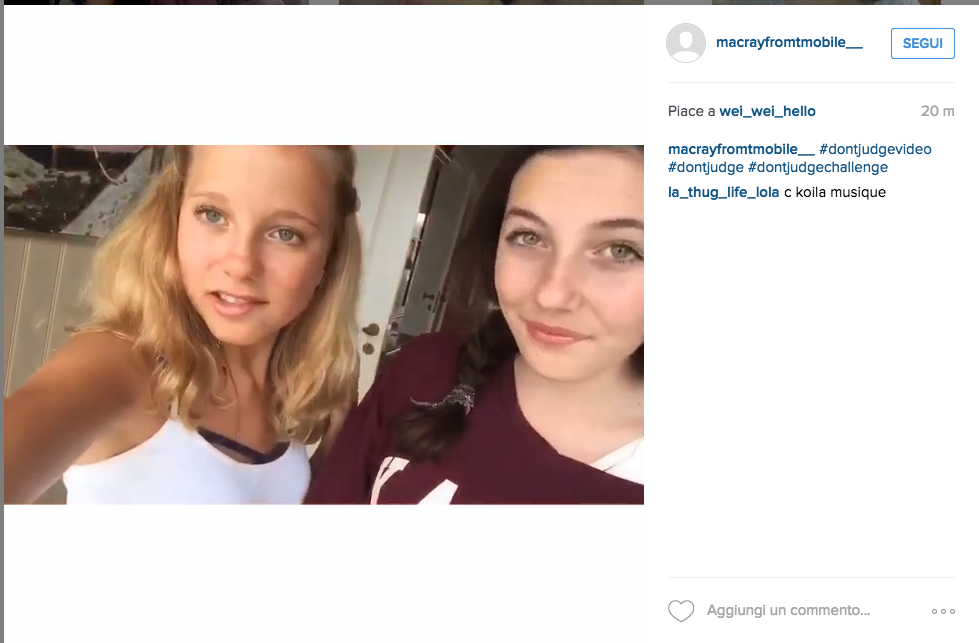 #dontjudgechallenge, la catena boomerang che “salva” solo i belli #dontjudgechallenge, la catena boomerang che “salva” solo i belli