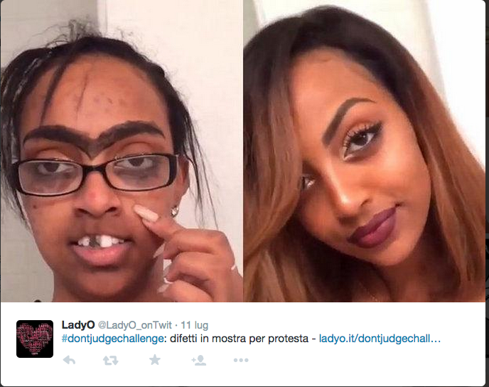 #dontjudgechallenge, la catena boomerang che “salva” solo i belli #dontjudgechallenge, la catena boomerang che “salva” solo i belli