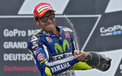Valentino Rossi, nove podi di fila. Non succedeva dal 2008
