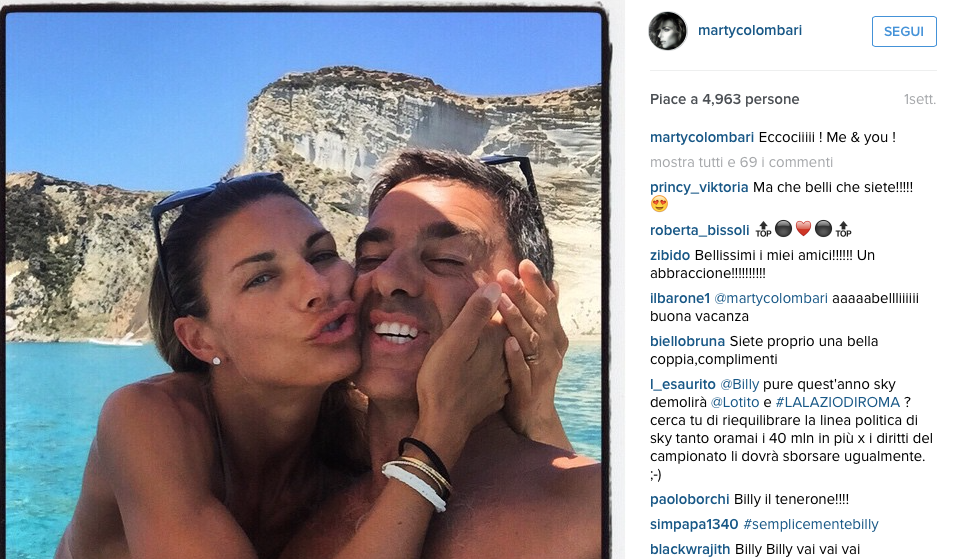 Martina Colombari, il fascino discreto dei 40 anni Martina Colombari, il fascino discreto dei 40 anni