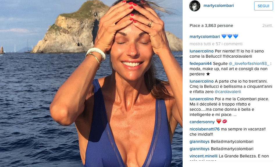 Martina Colombari, il fascino discreto dei 40 anni Martina Colombari, il fascino discreto dei 40 anni