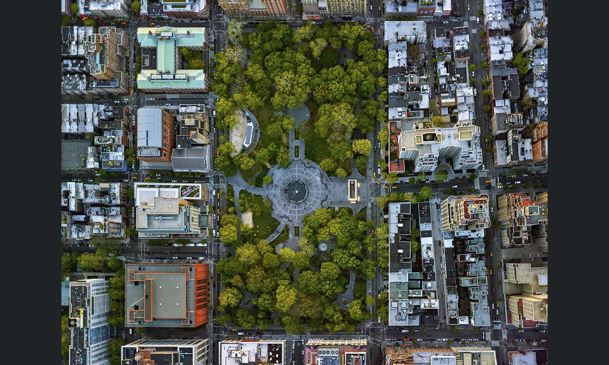 New York vista da sopra: fotografie aeree New York vista da sopra: fotografie aeree