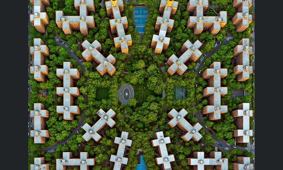 New York vista da sopra: fotografie aeree New York vista da sopra: fotografie aeree