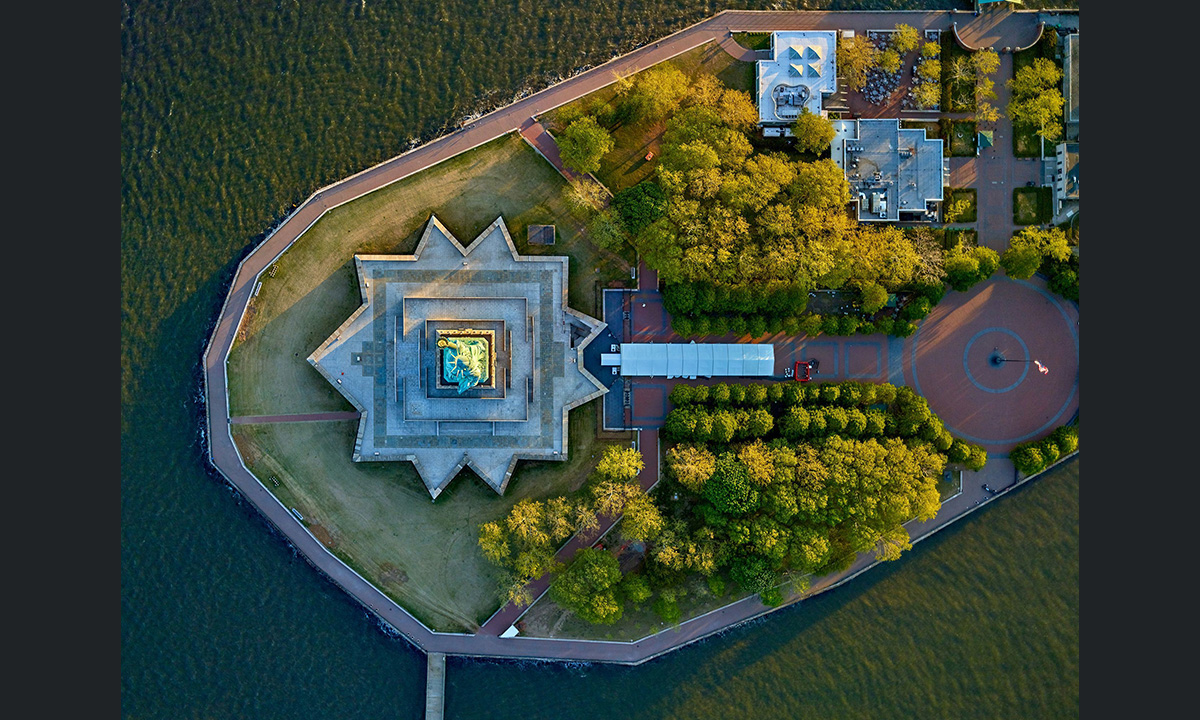 New York vista da sopra: fotografie aeree New York vista da sopra: fotografie aeree