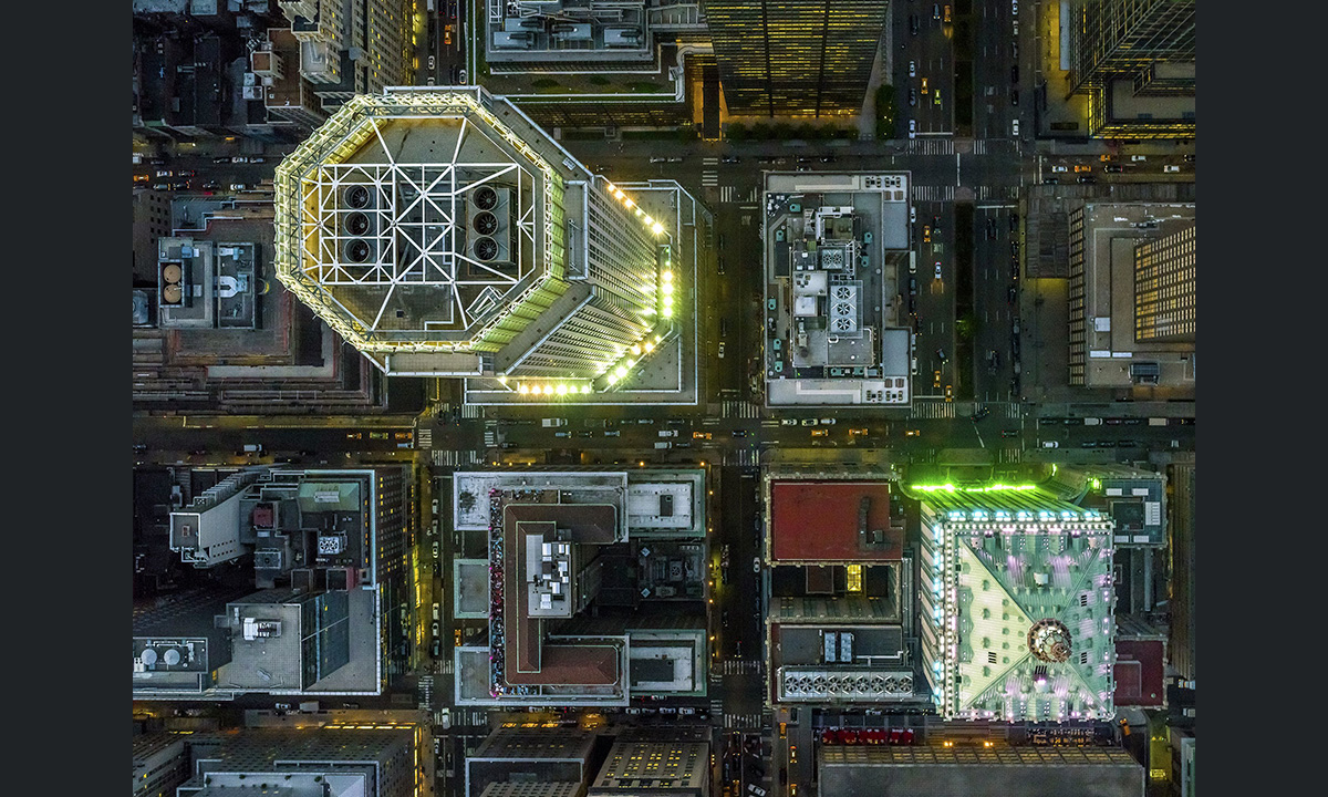 New York vista da sopra: fotografie aeree New York vista da sopra: fotografie aeree