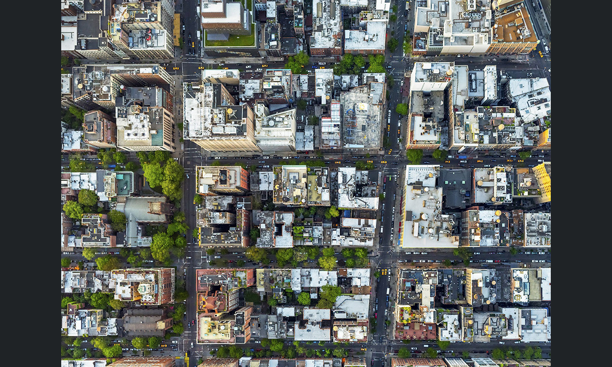 New York vista da sopra: fotografie aeree New York vista da sopra: fotografie aeree