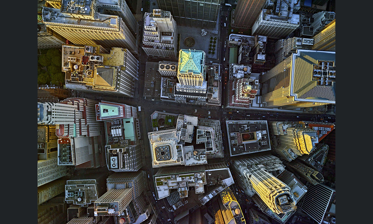 New York vista da sopra: fotografie aeree New York vista da sopra: fotografie aeree