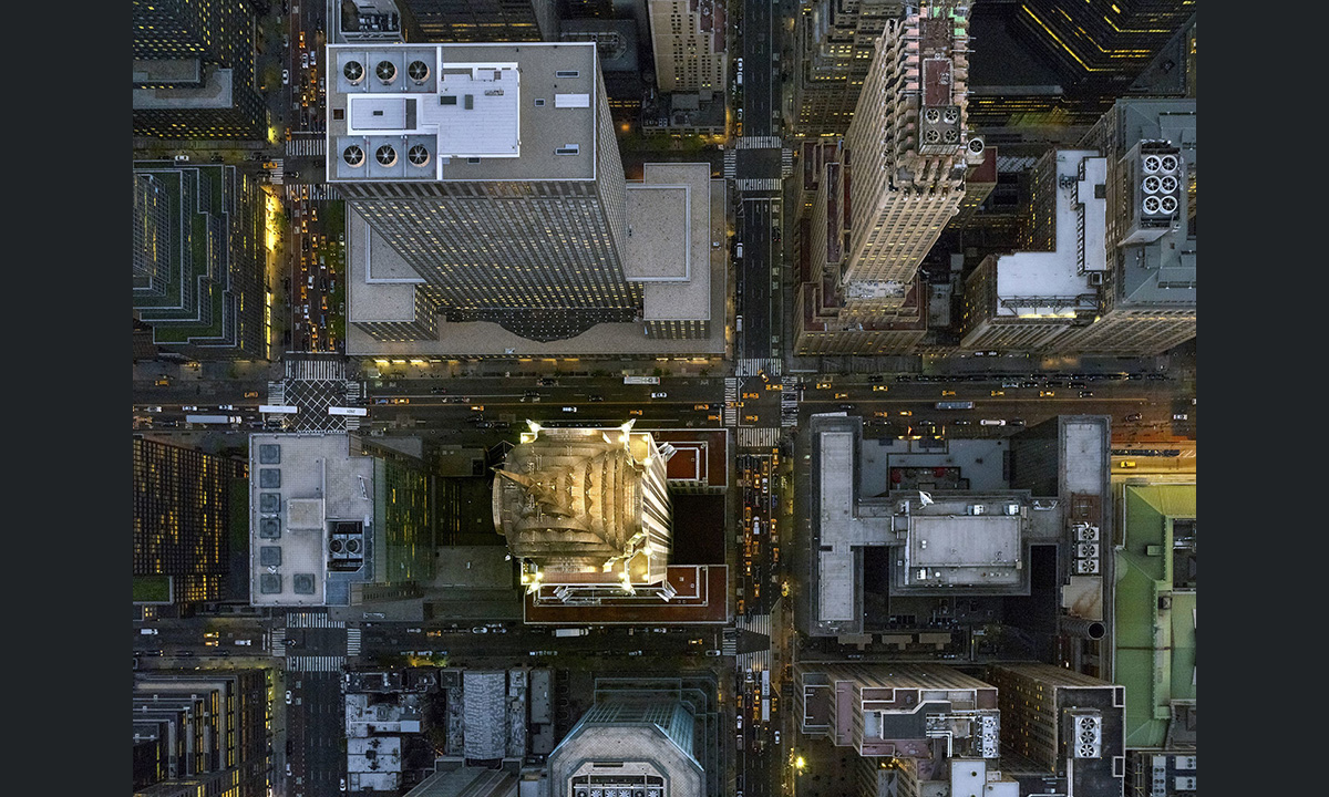 New York vista da sopra: fotografie aeree New York vista da sopra: fotografie aeree