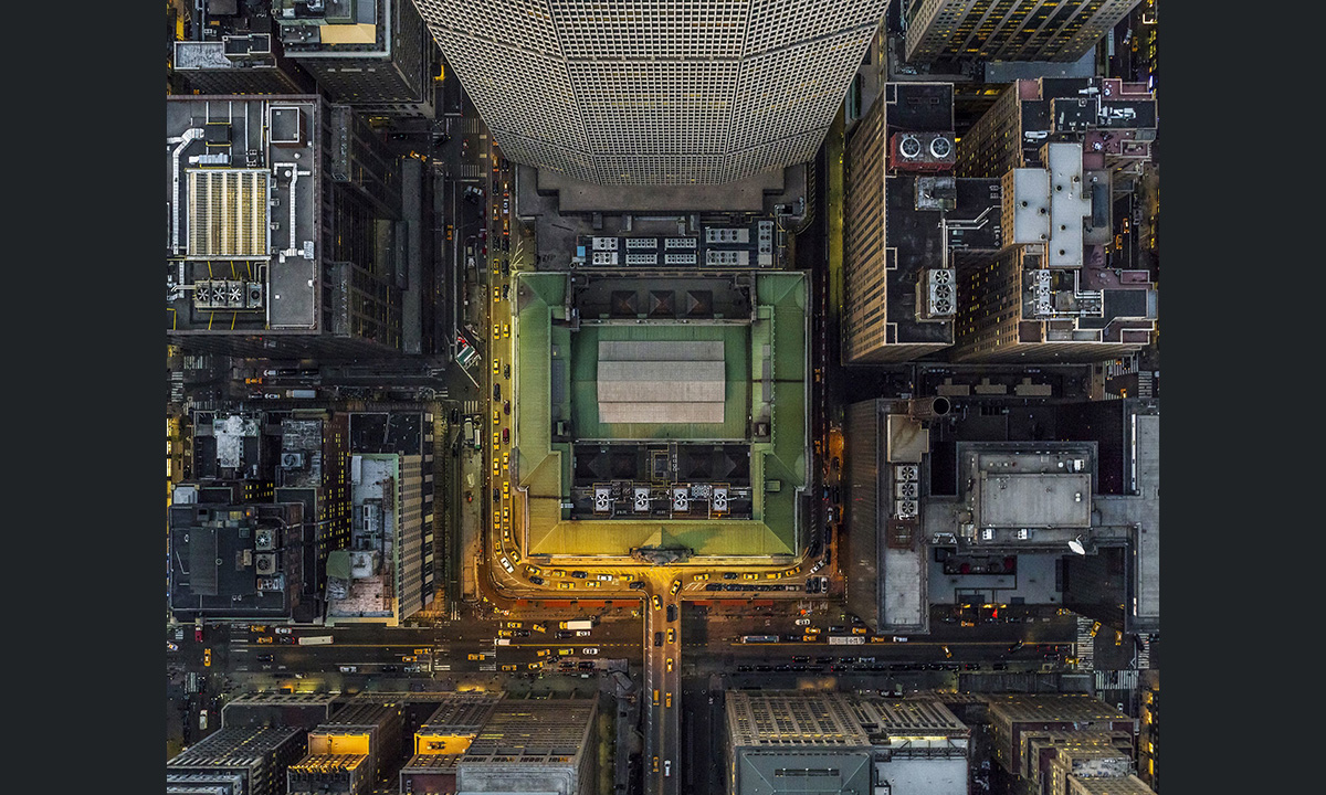 New York vista da sopra: fotografie aeree New York vista da sopra: fotografie aeree