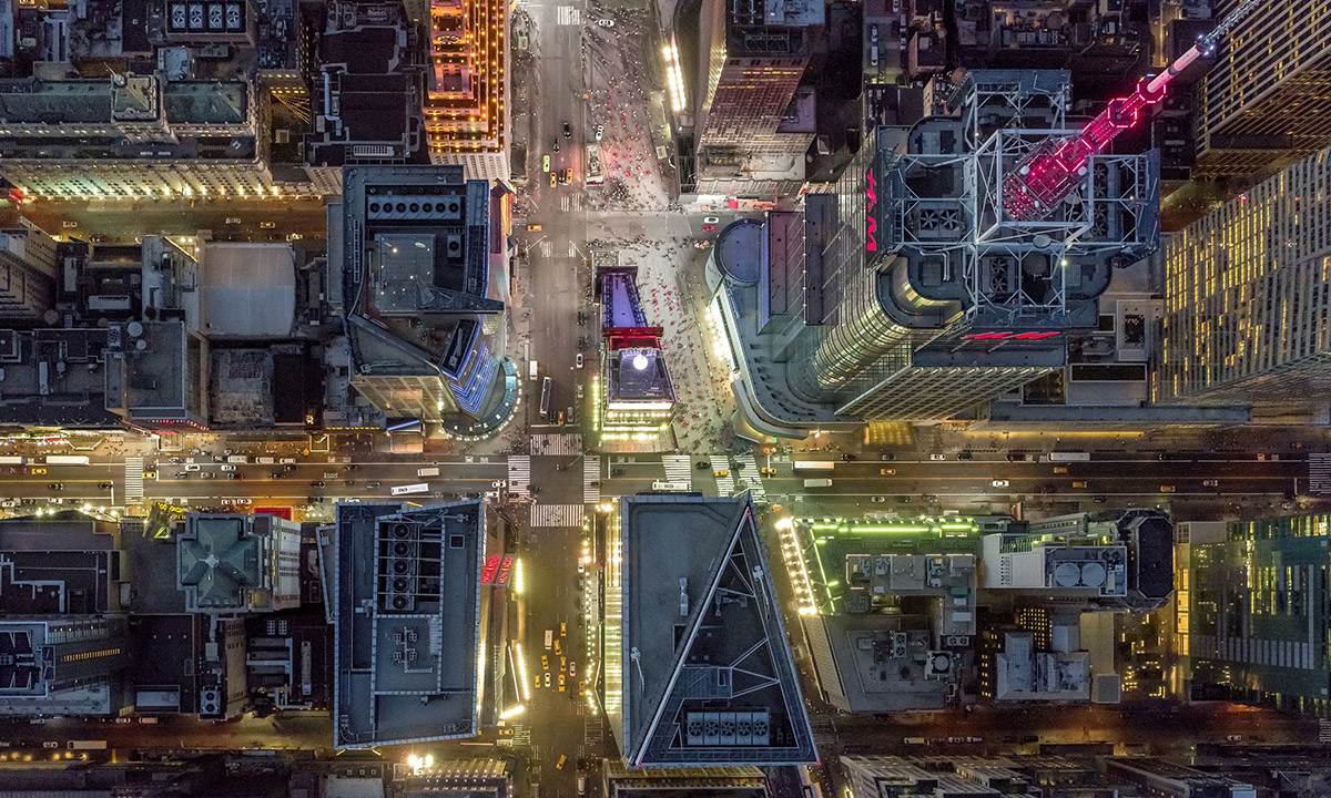 New York vista da sopra: fotografie aeree New York vista da sopra: fotografie aeree