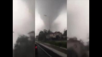 Tromba d’aria a Dolo – il video