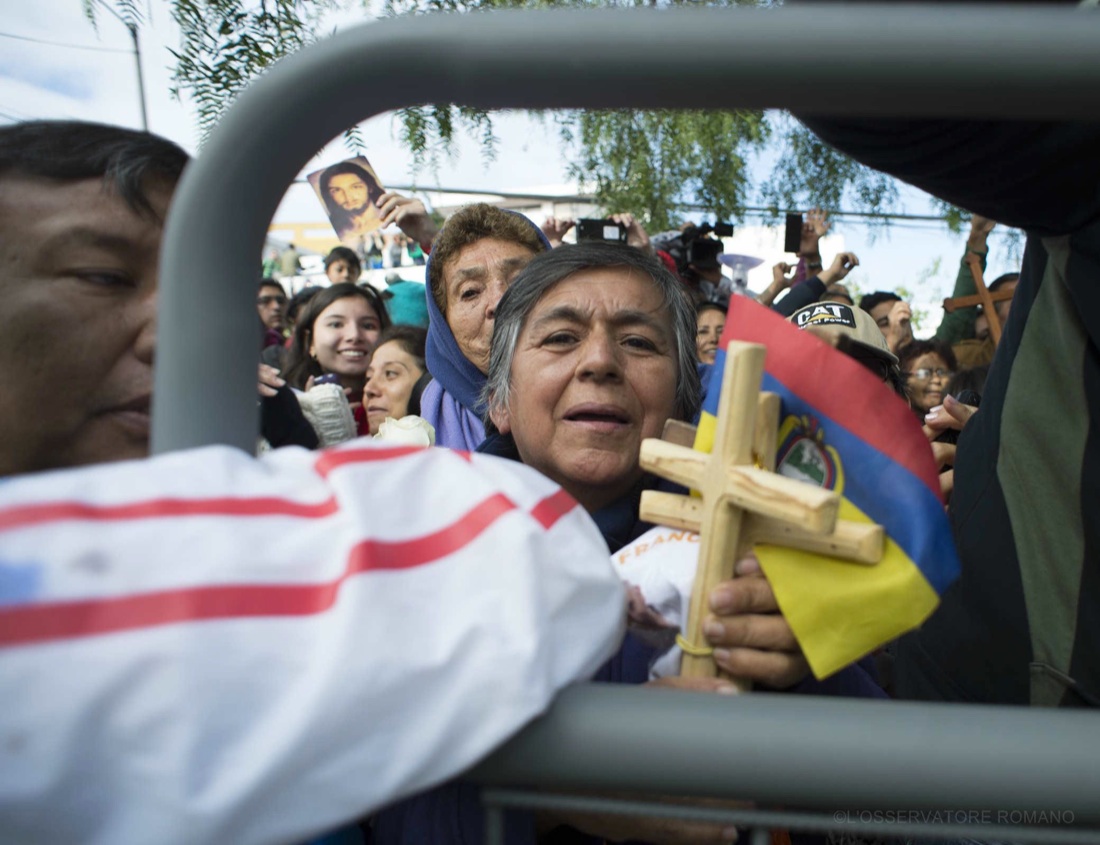 Il Papa lascia l’Ecuador e i movimenti per i diritti civili gli dicono grazie